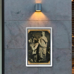 Hans Gasser and Assistants Working, Circa 1857 poster 2