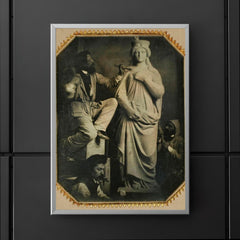 Hans Gasser and Assistants Working, Circa 1857 poster 5