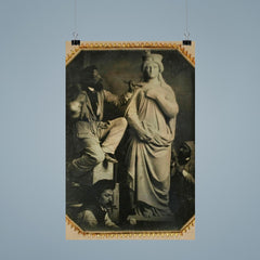 Hans Gasser and Assistants Working, Circa 1857 poster 9