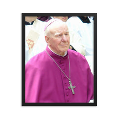 Hans-Reinhard Koch framed print on a plain backdrop in size 16"x20".