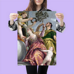 Happy Union - Allegory of Love Series by Paolo Veronese poster 3