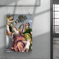 Happy Union - Allegory of Love Series by Paolo Veronese poster 4