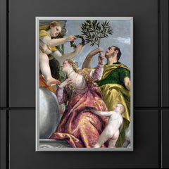 Happy Union - Allegory of Love Series by Paolo Veronese poster 5