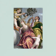 Happy Union - Allegory of Love Series by Paolo Veronese poster 8
