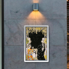 Harlequin and Death by Konstantin Somov, 1907 poster 2