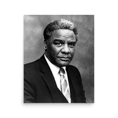 Harold Washington poster on a plain backdrop in size 16"x20".