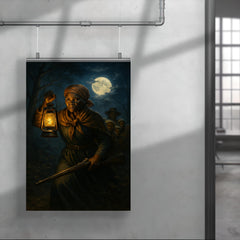 Harriet Tubman armed night crossing poster 4