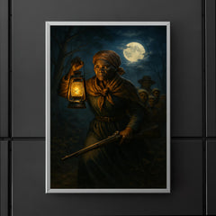 Harriet Tubman armed night crossing poster 5