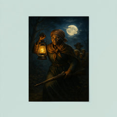 Harriet Tubman armed night crossing poster 8