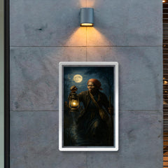Harriet Tubman moonlit rescue through marshland poster 2