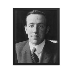 Harry Boland framed print on a plain backdrop in size 16"x20".