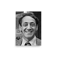 Harvey Milk poster on a plain backdrop in size 12"x16".