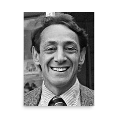 Harvey Milk poster on a plain backdrop in size 18"x24".