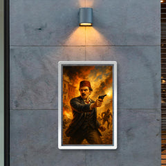 Hasan Tahsin opening shot at İzmir poster 2