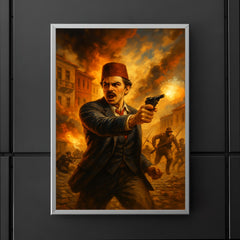 Hasan Tahsin opening shot at İzmir poster 5