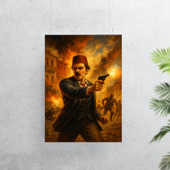 Hasan Tahsin opening shot at İzmir poster 7