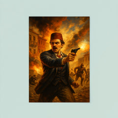 Hasan Tahsin opening shot at İzmir poster 8