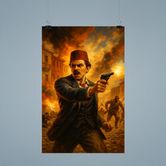 Hasan Tahsin opening shot at İzmir poster 9