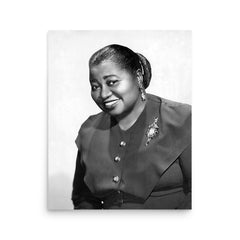 Hattie McDaniel poster on a plain backdrop in size 16"x20".