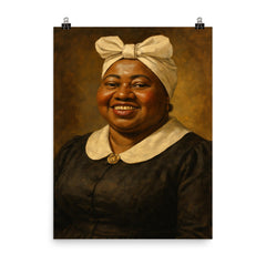 Hattie McDaniel poster on a plain backdrop in size 8"x10".