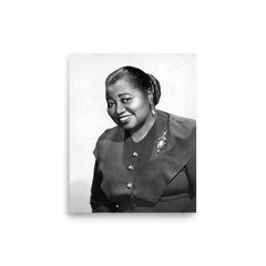 Hattie McDaniel poster on a plain backdrop in size 8"x10".