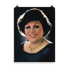 Hayedeh poster on a plain backdrop in size 8"x10".