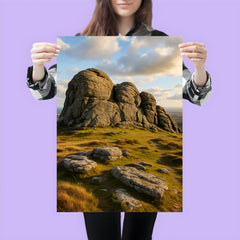 Haytor Rocks Dartmoor England poster 3