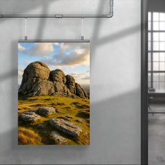 Haytor Rocks Dartmoor England poster 4