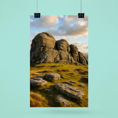 Haytor Rocks Dartmoor England poster 6