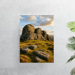 Haytor Rocks Dartmoor England poster 7