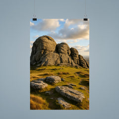 Haytor Rocks Dartmoor England poster 9