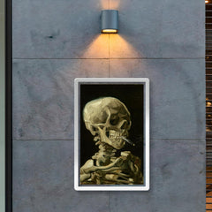 Head of a Skeleton by Vincent Van Gogh poster 2