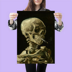 Head of a Skeleton by Vincent Van Gogh poster 3
