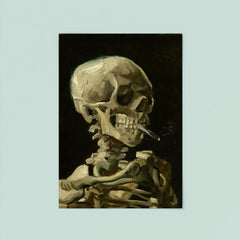 Head of a Skeleton by Vincent Van Gogh poster 8