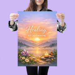 Healing not performing poster 3