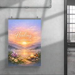 Healing not performing poster 4