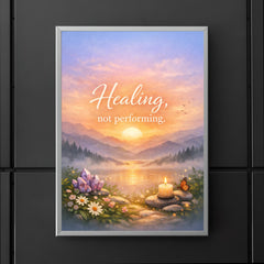 Healing not performing poster 5