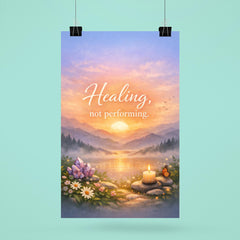 Healing not performing poster 6