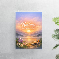 Healing not performing poster 7