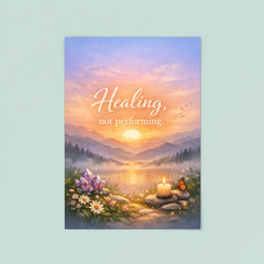 Healing not performing poster 8