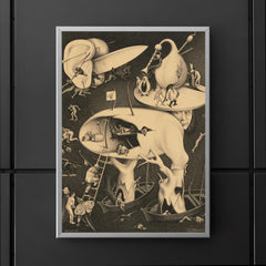 Hell by M C Escher, 1935 poster 5