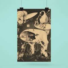 Hell by M C Escher, 1935 poster 6