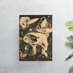 Hell by M C Escher, 1935 poster 7