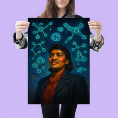 Henrietta Lacks under cellular constellations poster 3