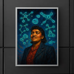 Henrietta Lacks under cellular constellations poster 5