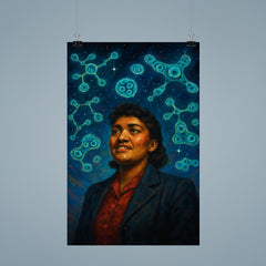 Henrietta Lacks under cellular constellations poster 9