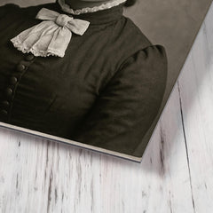 Henrietta Mann metal print mockup