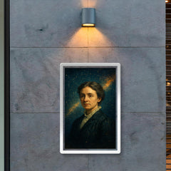 Henrietta Swan Leavitt star map portrait poster 2