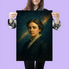 Henrietta Swan Leavitt star map portrait poster 3