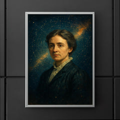 Henrietta Swan Leavitt star map portrait poster 5